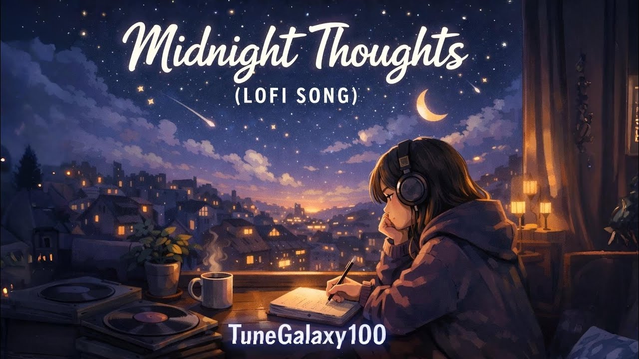 MIDNIGHT THOUGHTS | LO-FI SONG | TUNEGALAXY100 