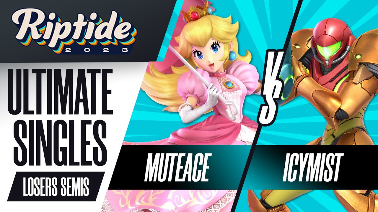 MuteAce (Peach) vs IcyMist (Samus) - Ultimate Singles Losers Semis - Riptide 2023