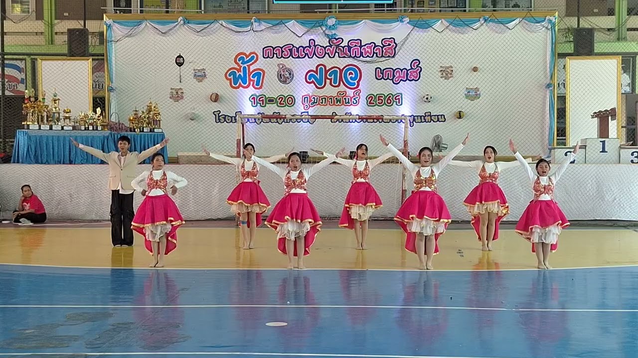 บันทึกการแสดงสด เชียร์ลีดเดอร์คณะสีชมพู วันที่ 19 ก.พ. 69