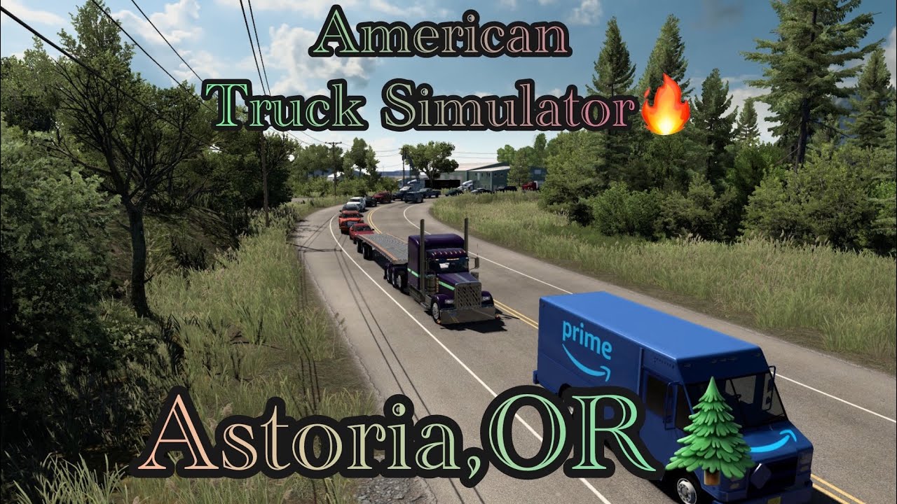 Quick run through Oregon🔥 | ATS | Peterbilt 389 Viper 