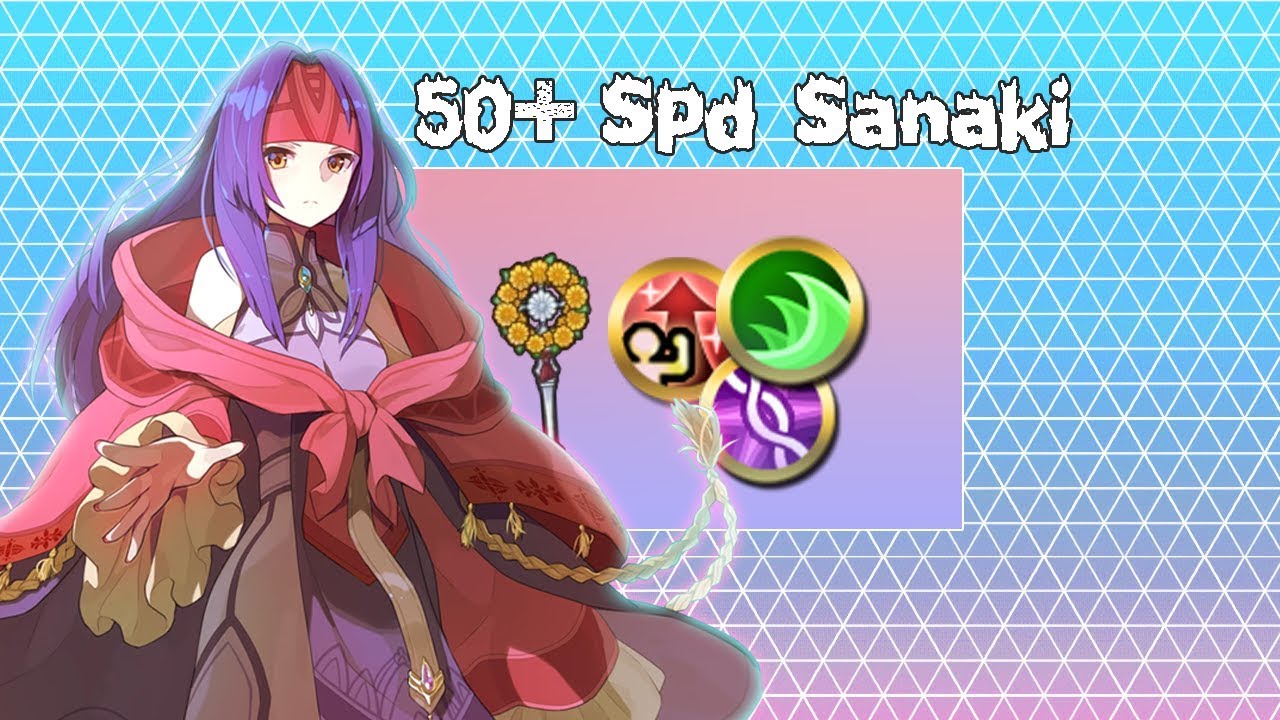 Fire Emblem Heroes - Just Your Casual 50+ Spd Sanaki