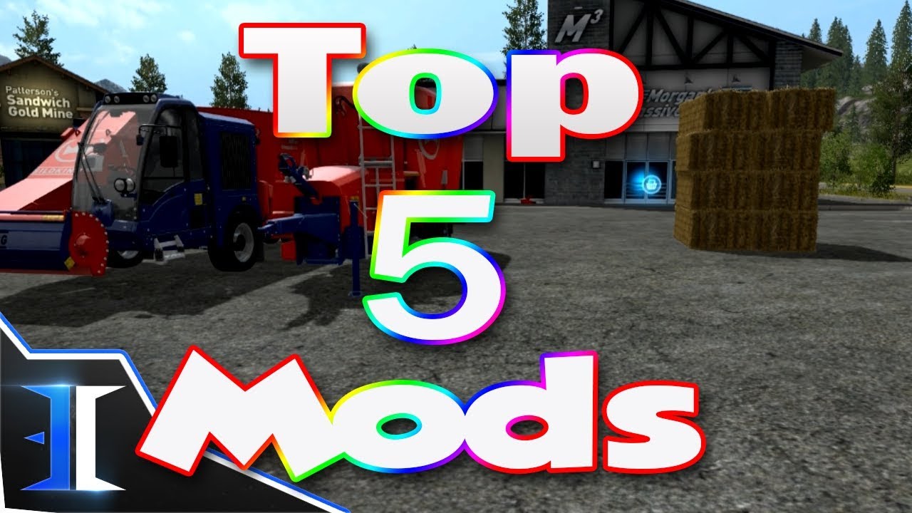 Farming Simulator 17 Top 5 Mods #4 | FS17 Mods | Most Useful FS17 Mods