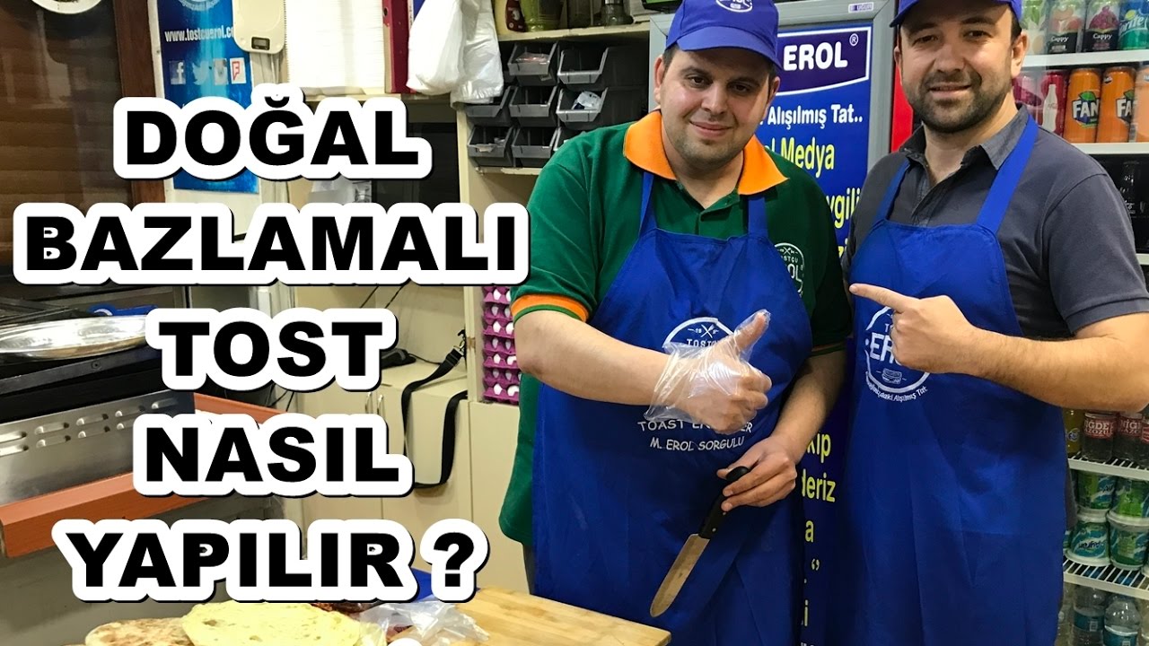 Doğal Bazlamalı Tost Nasıl Yapılır w / Efe Fırın