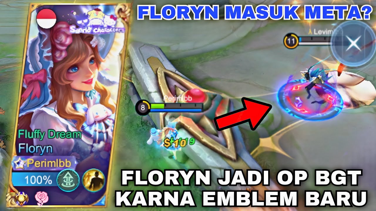 FLORYN JADI ROAMER TIER SS+ SEMENJAK UPDATE EMBLEM BARU🔥