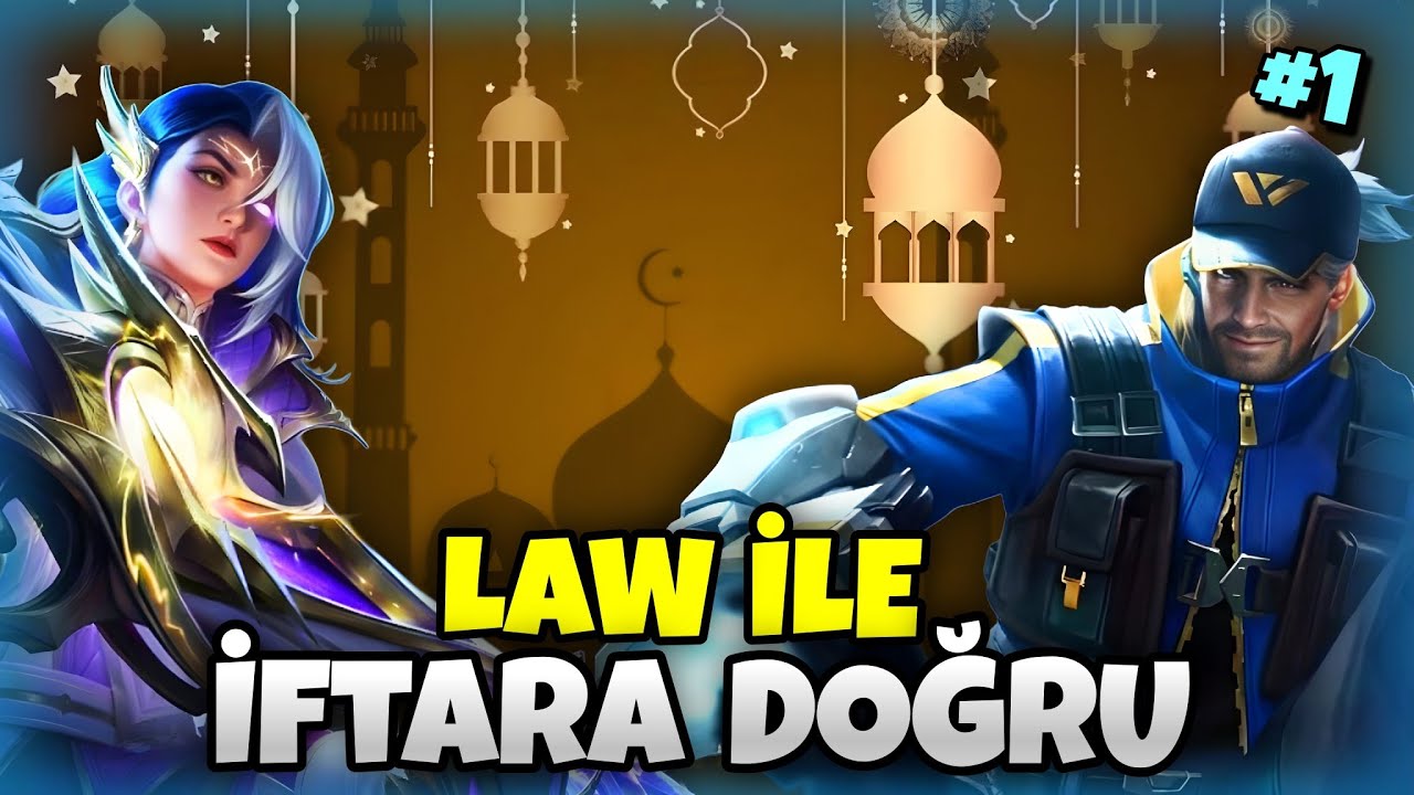 LAW İLE İFTARA DOĞRU #1 FOCUS YİYİP DÜŞMEYEN NİŞANCI ! | LESLEY & CLİNT | Mobile Legends