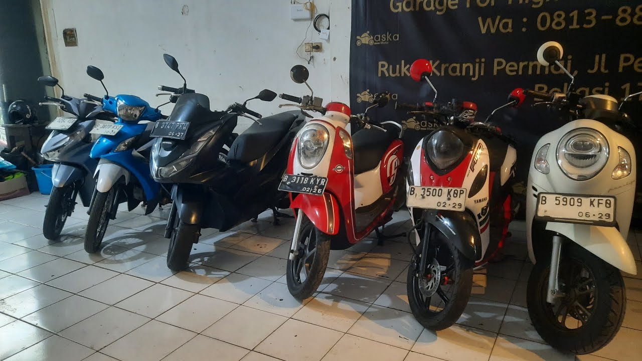 UPDATE MOTOR BEKAS MURAH MULAI HARGA 5JT AN DI CLINIC MOKAS