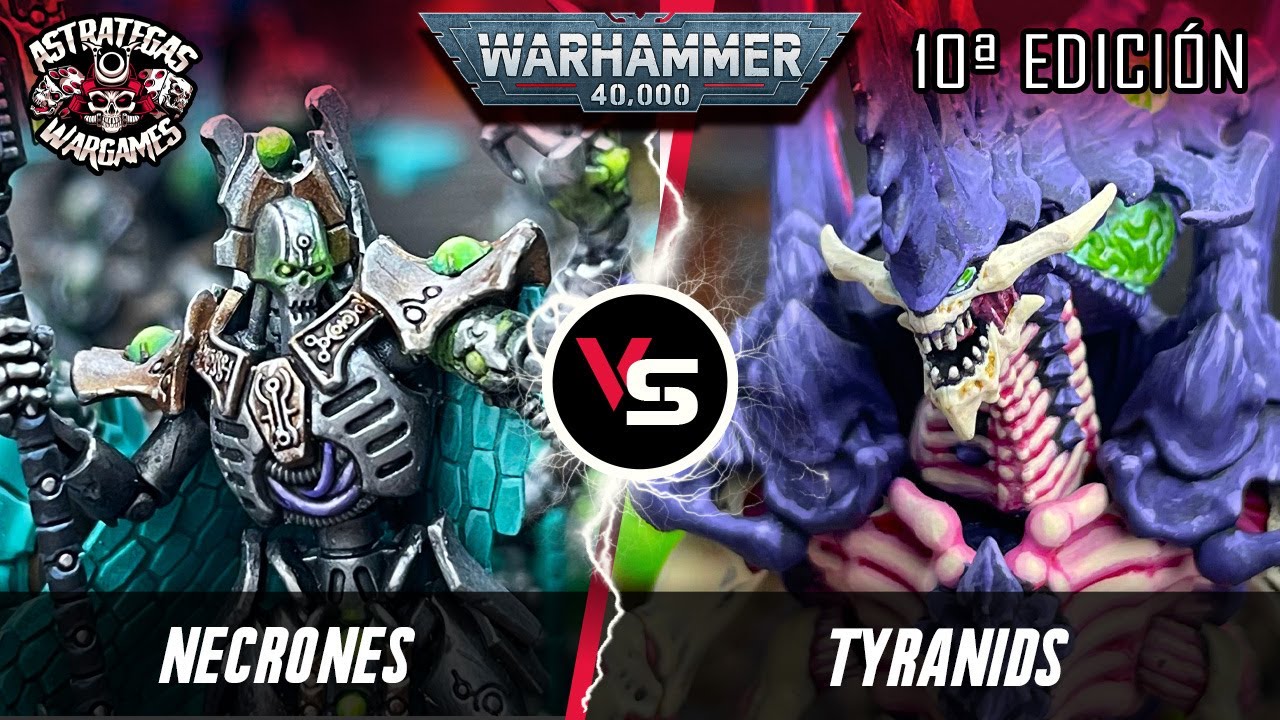 ⭐️INFORME WARHAMMER 40k⭐️ Necrones VS Tyranids - Décima edición