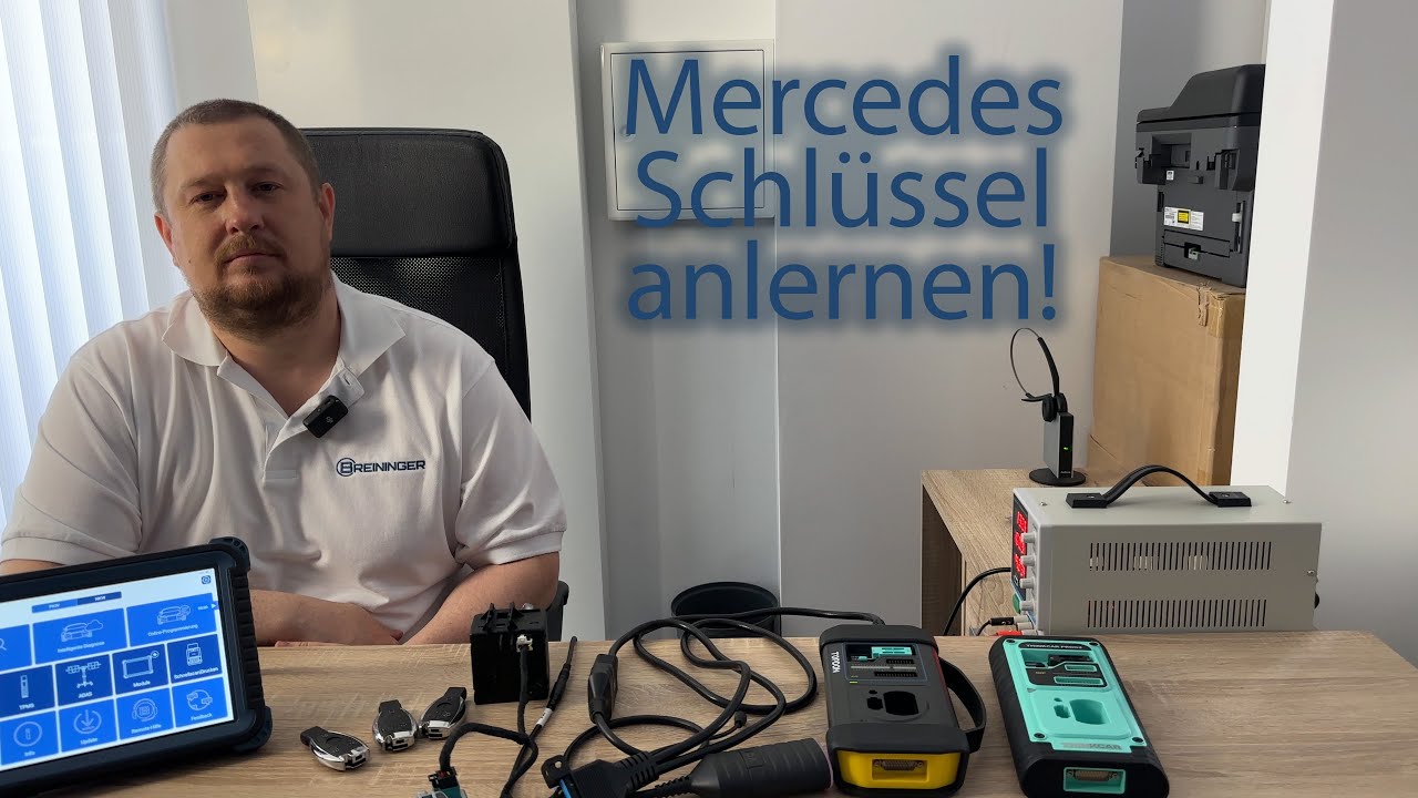 Schl&uuml;sselprogrammierung am Mercedes FBS3 | BREININGER BR|ONE im Einsatz | Perfekte L&ouml;sung f&uuml;r Profis