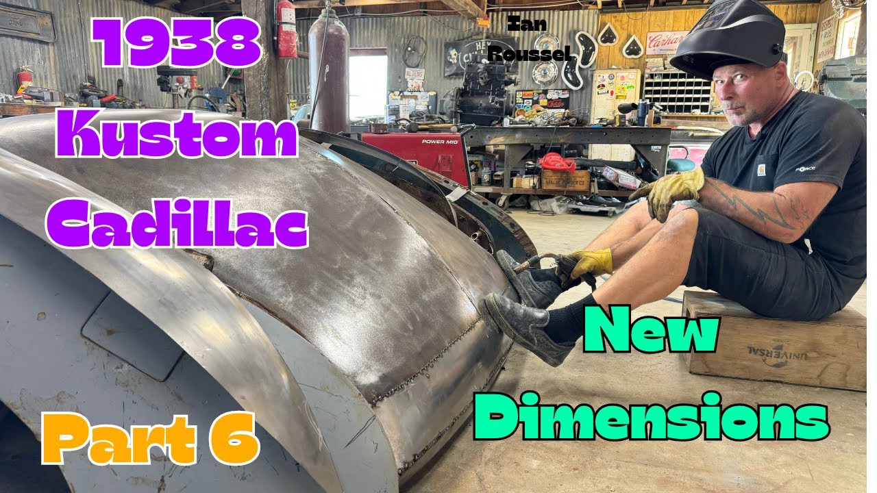 1938 Kustom Cadillac: Ian Roussel Finds A New Dimension 😵‍💫
