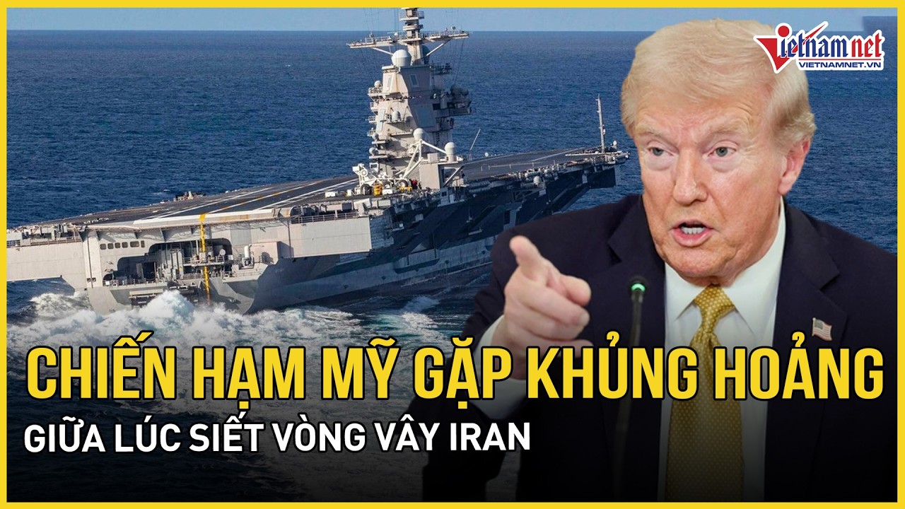 Chiến hạm Mỹ gặp khủng hoảng giữa lúc siết vòng vây Iran, Tehran chĩa thẳng mũi giáo vào Israel
