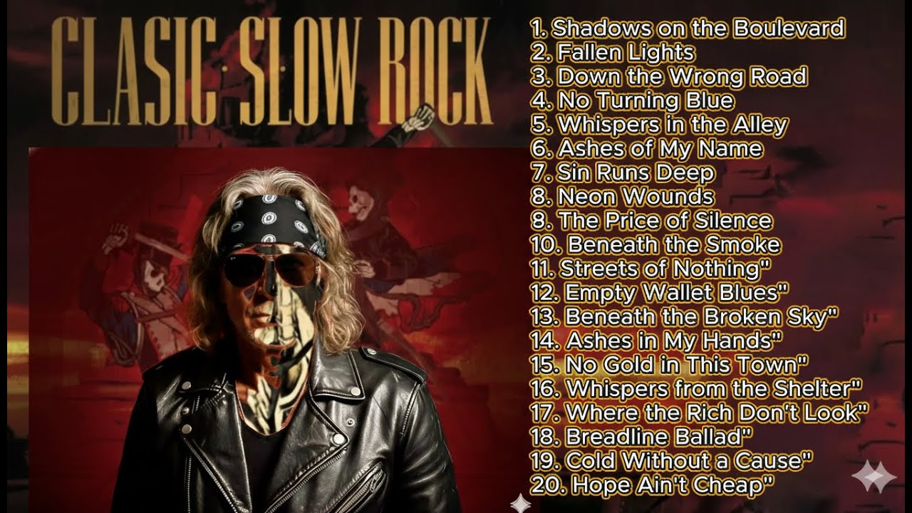 Classic Slow Rock 🎸 | Dark Rock Ballads with Deep Soul