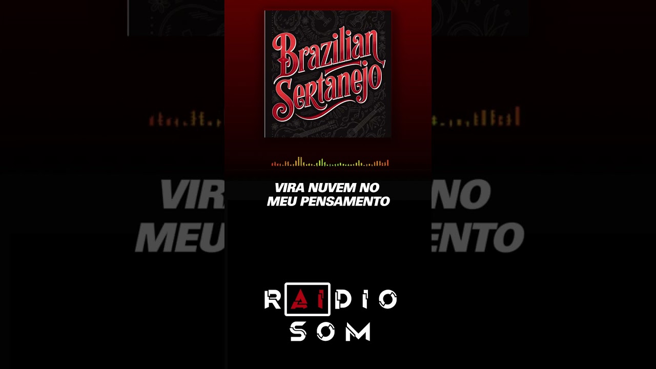 VIRA NUVEM NO MEU PENSAMENTO - 1/3 VERSÃO SERTANEJO