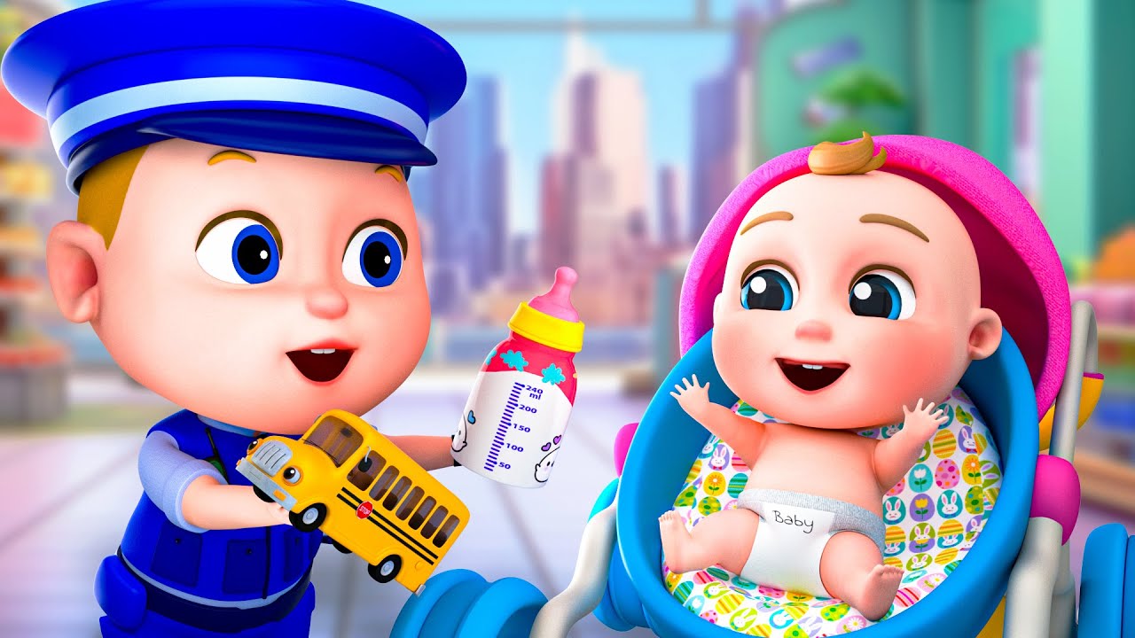Policeman, Doctor and Fireman Song | Rescue Team SongㅣRoyal Kids Songs & Nursery Rhymes