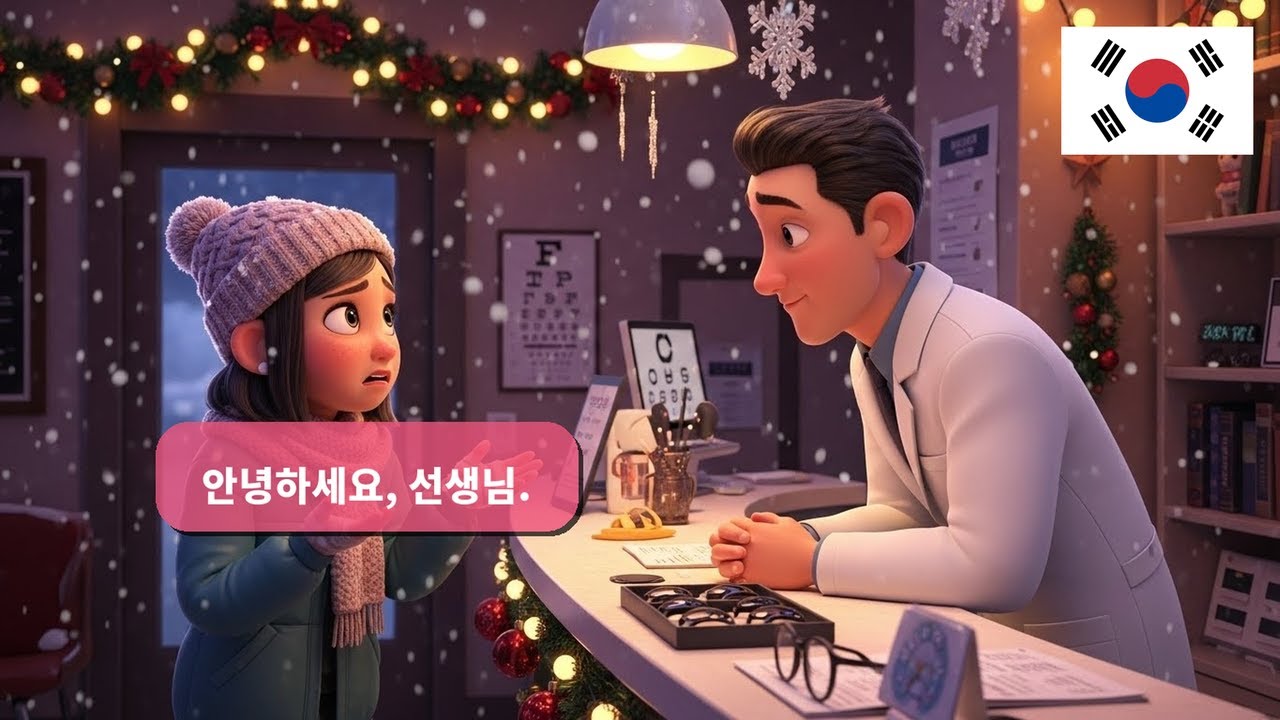 A1-A2 한국어 회화｜안과에서 꼭 쓰는 실생활 대화 10가지