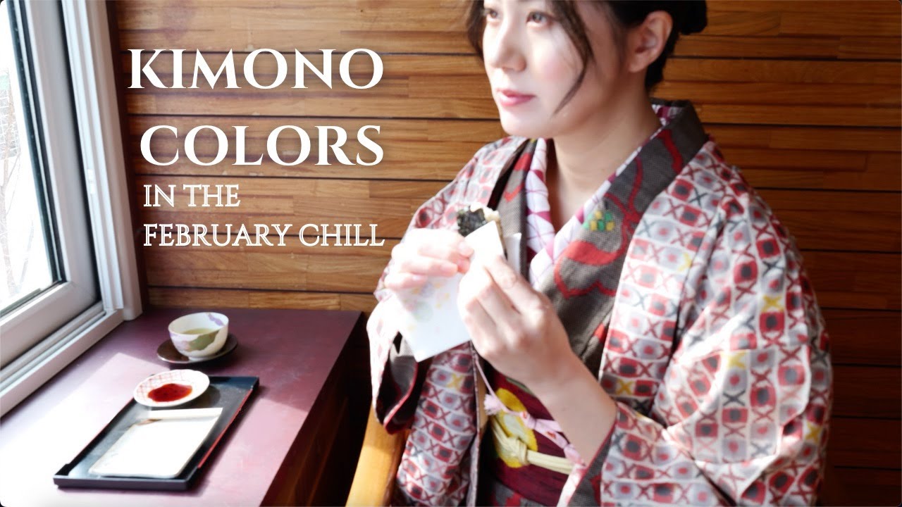 Kimono Colors in the February Chill❄️