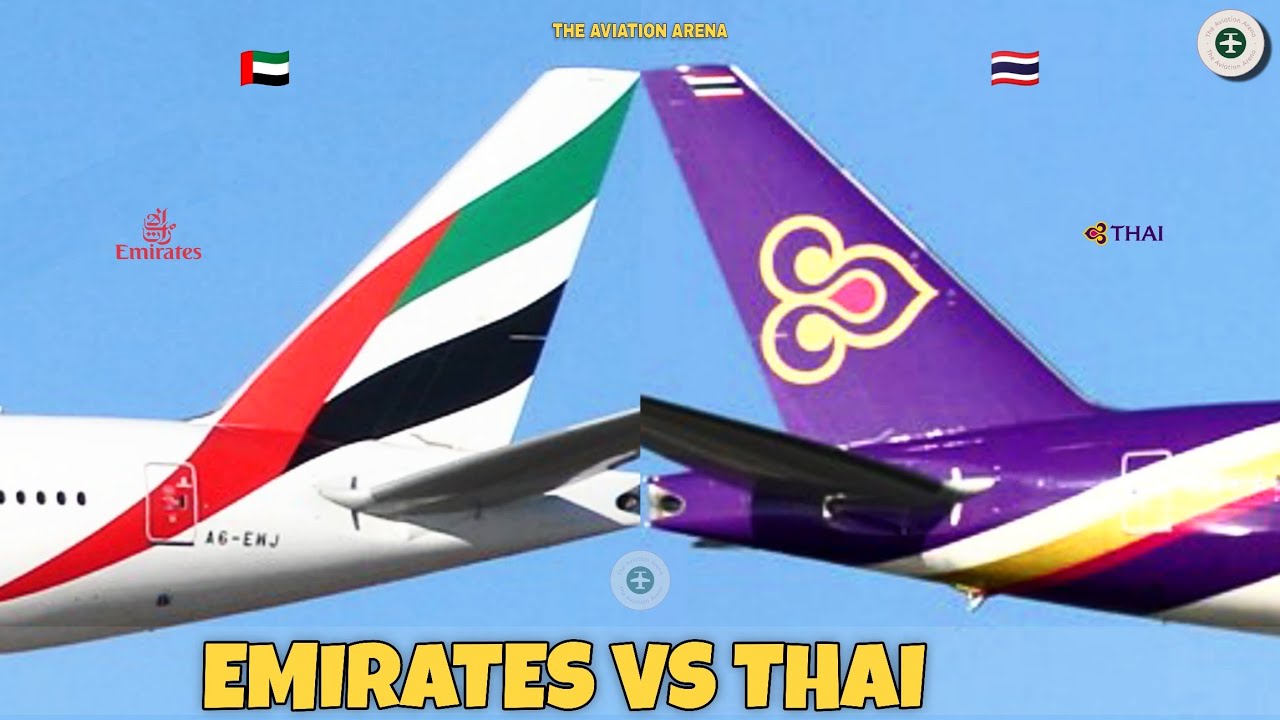 Emirates Vs Thai Airways International Comparison 2025! 🇦🇪 Vs 🇹🇭