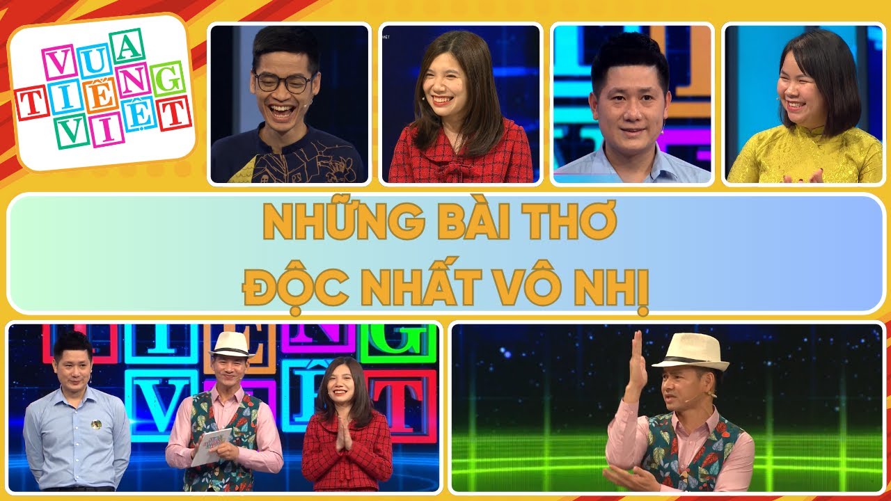 Vua Tiếng Việt mới nhất 28/02 | Những bài thơ độc nhất vô nhị người chơi mang tới Vua Tiếng Việt