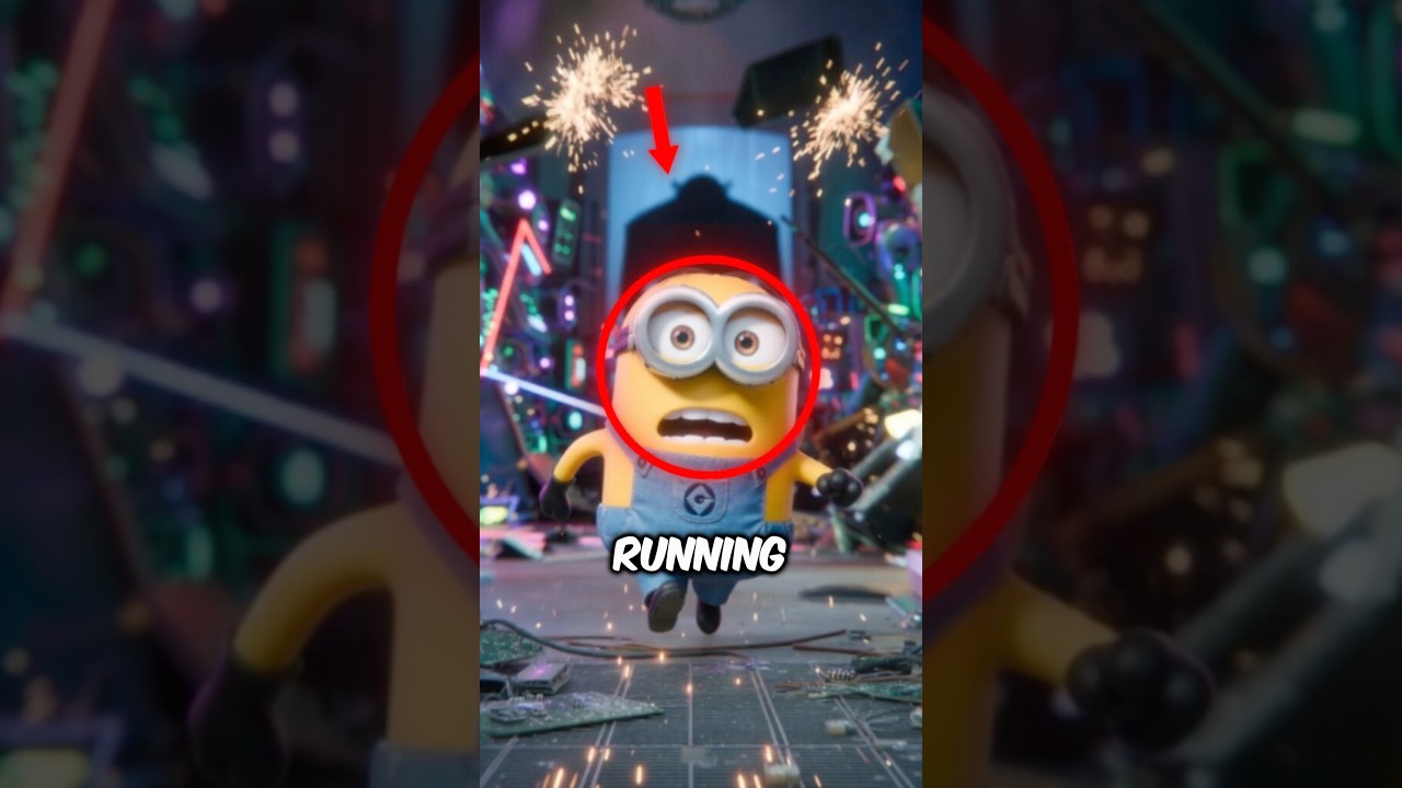 Who the Minion in Minion Rush might actually be running from? 🥶 #shorts