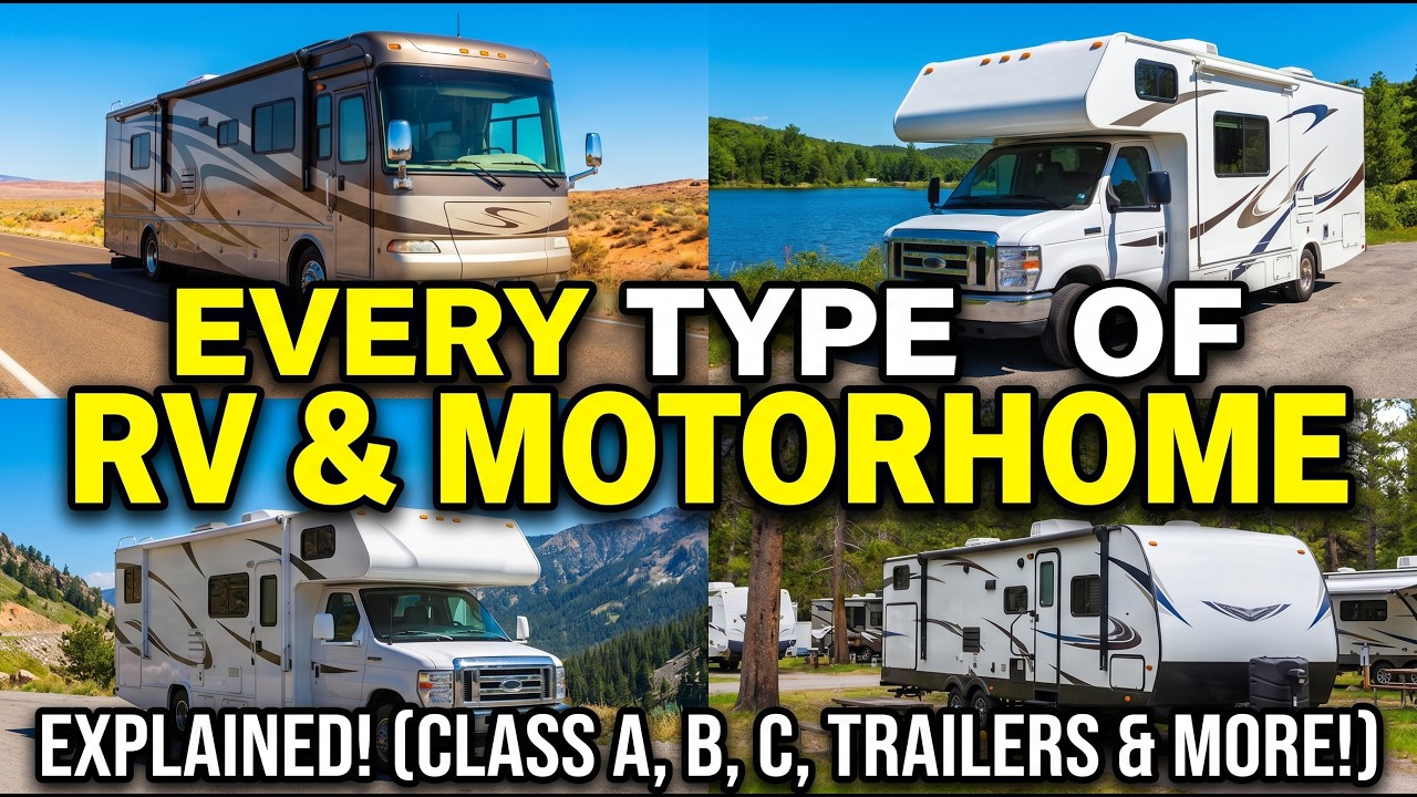 Every Type of RV and Motorhome Explained