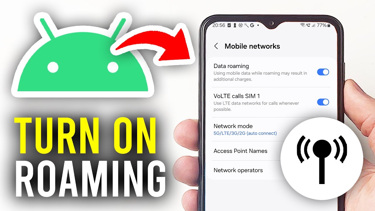 How To Turn On Data Roaming On Android - Full Guide