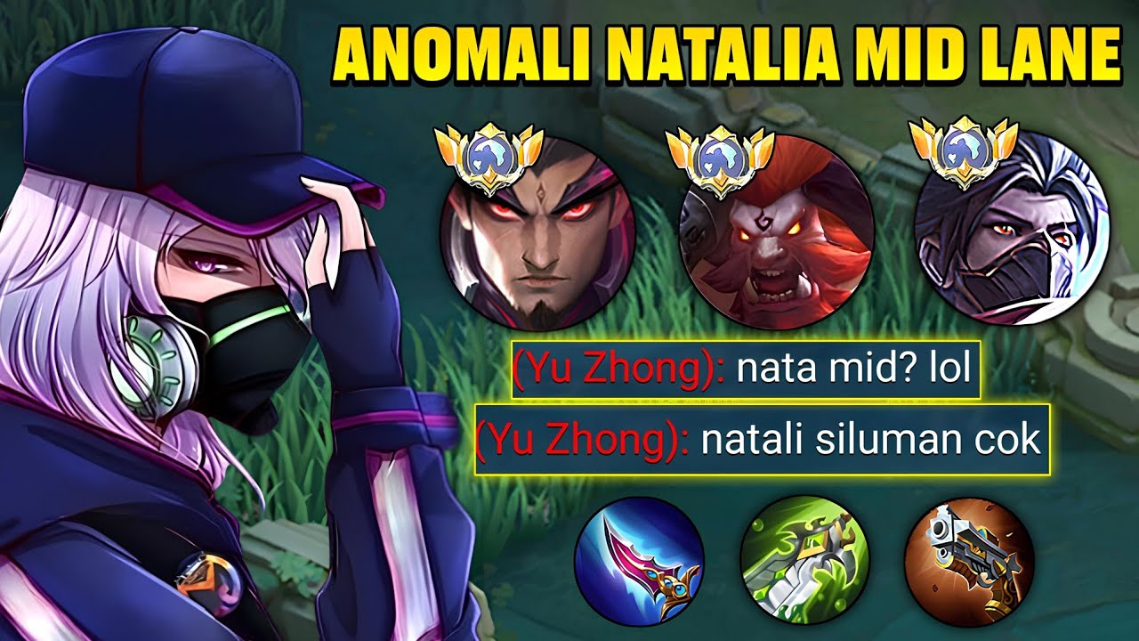 TAK TERSENTUH 🔥 SEPERTI INI KENGERIAN NATALIA MID LANE | BUILD NATALIA TERSAKIT 2026 - MLBB
