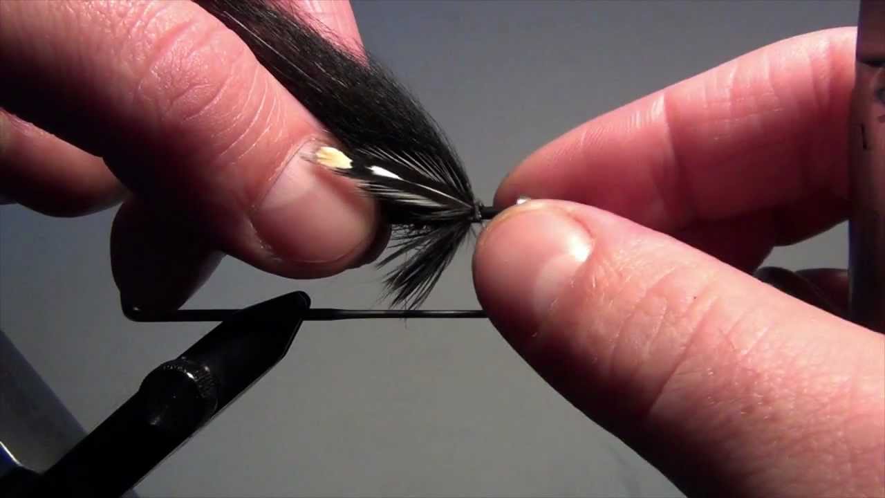 Fly tying - Silver Stout (Variant)