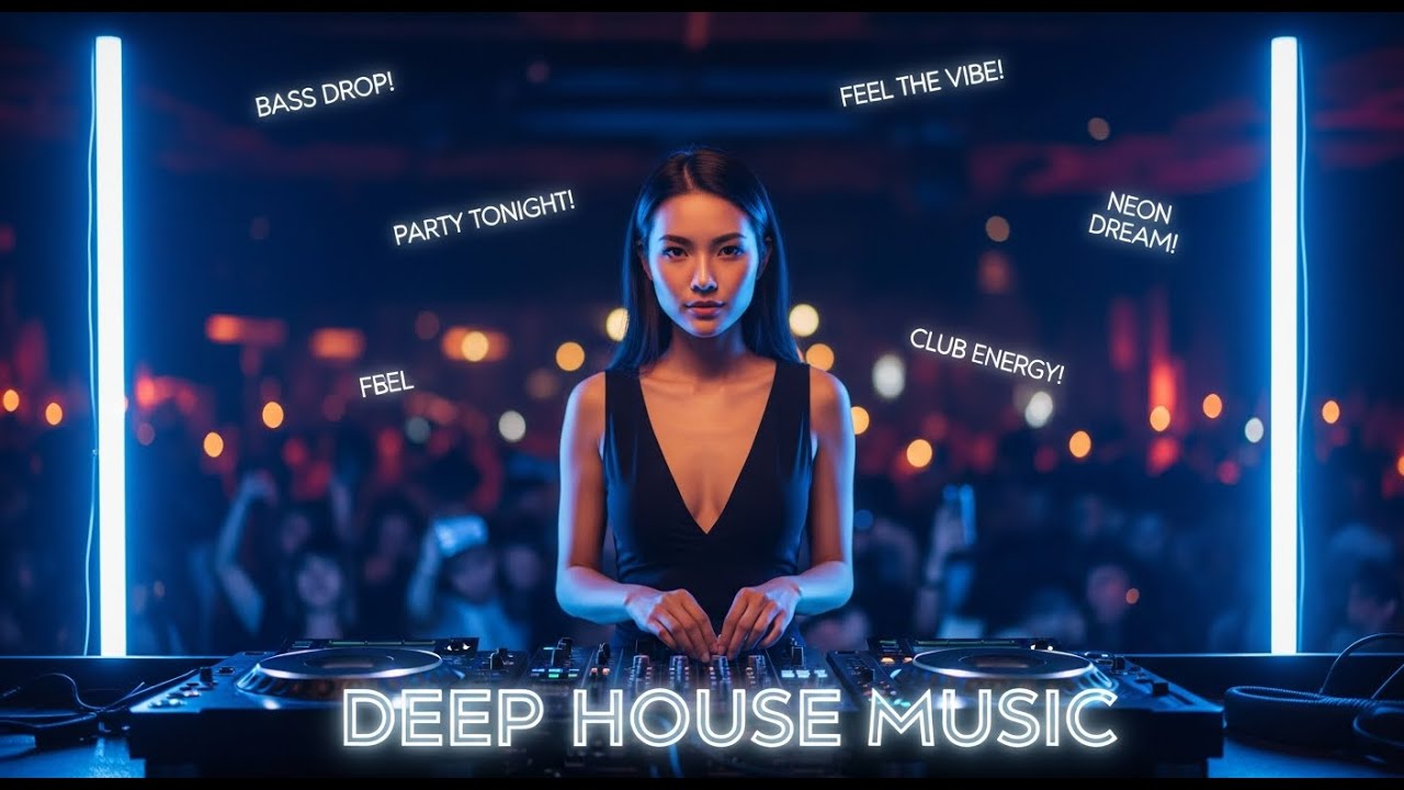 Deep House Groove That Feels Cinematic 🌌 Rich Sound and Night Mood