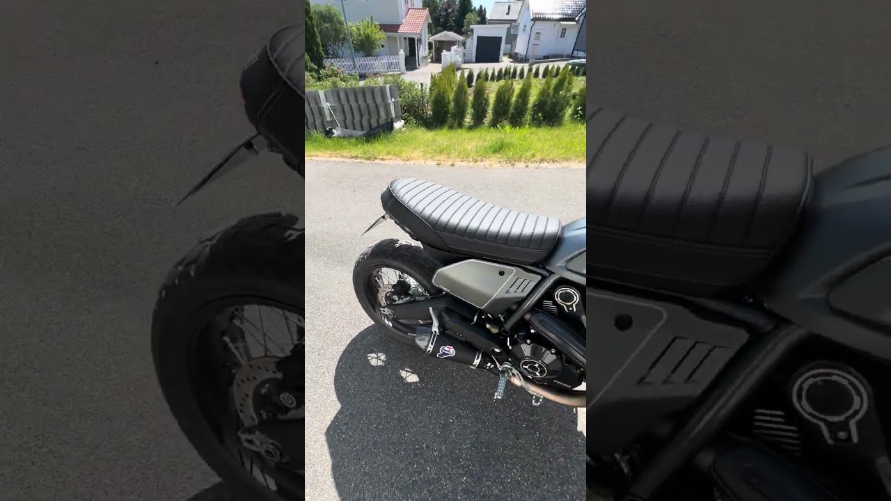 Ducati scrambler nightshift exhaust