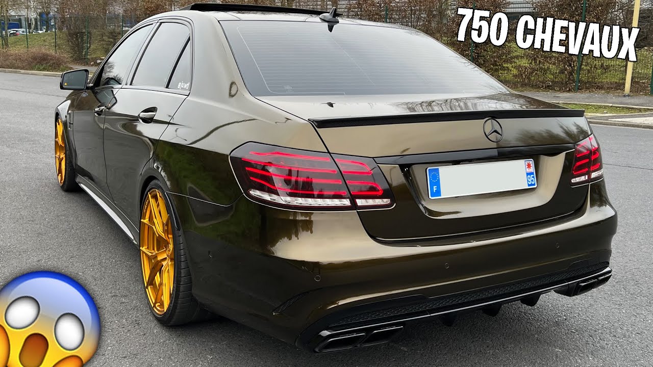 UNE E63 AMG PRÉPARÉE AU MAX 😱😰 750HP | 1100 NM 😈🔥 !!