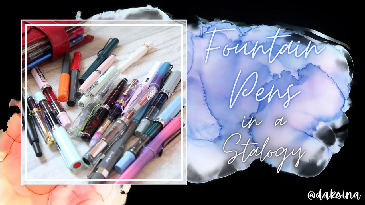 Fountain Pens: Favourites for a Stalogy notebook