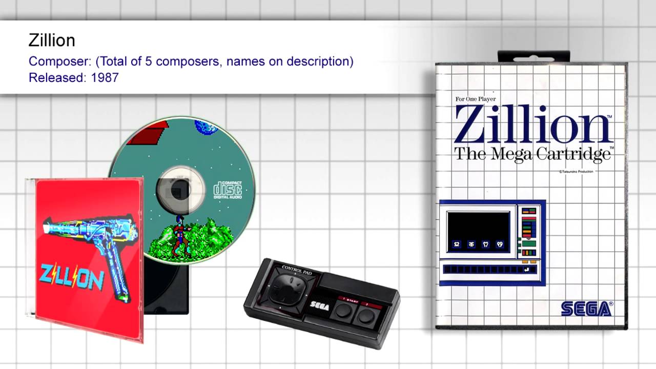 Zillion (Full OST) - SMS