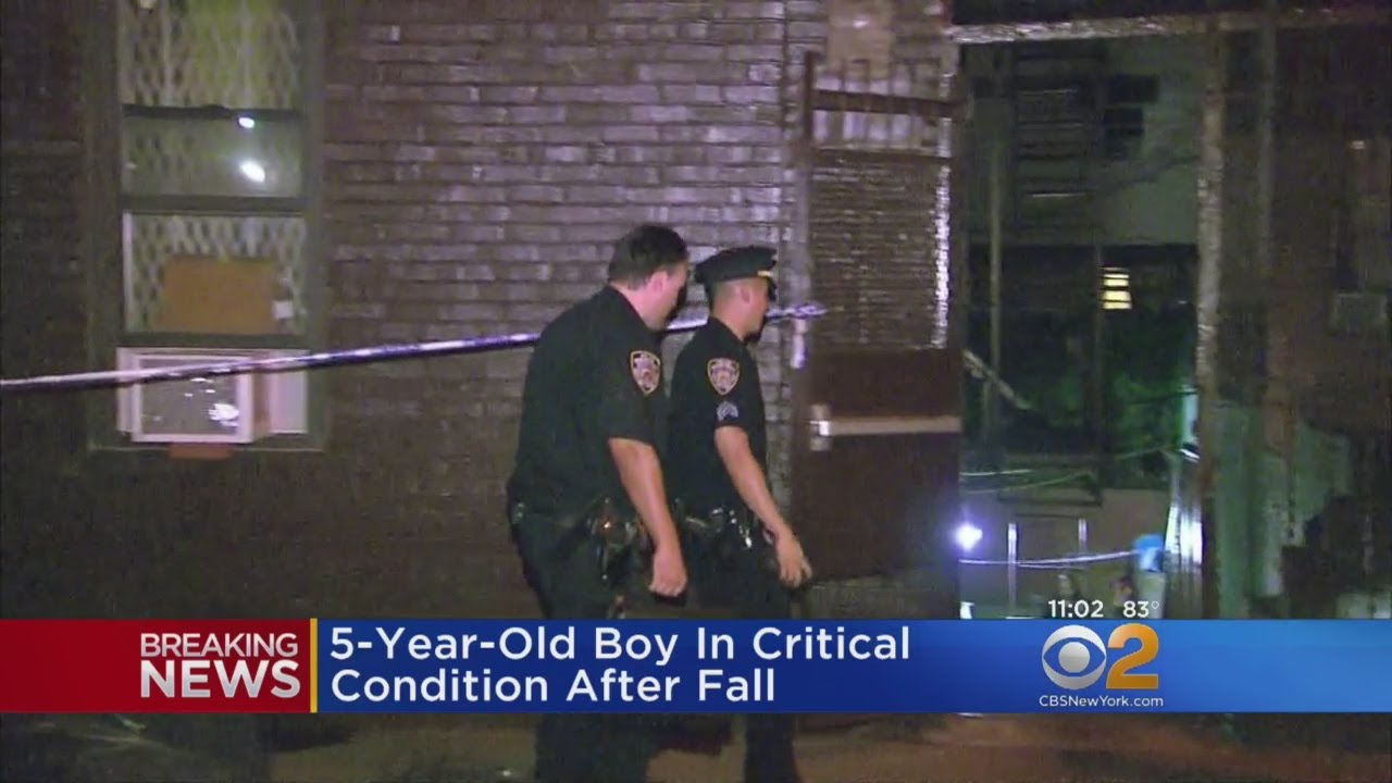 Boy Falls From Bronx Window