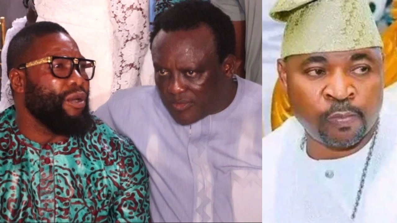 Saheed Osupa Settles Rift With Old Friends Mc Oluomo, Koko Zaria At Barrymade Grandchild Naming