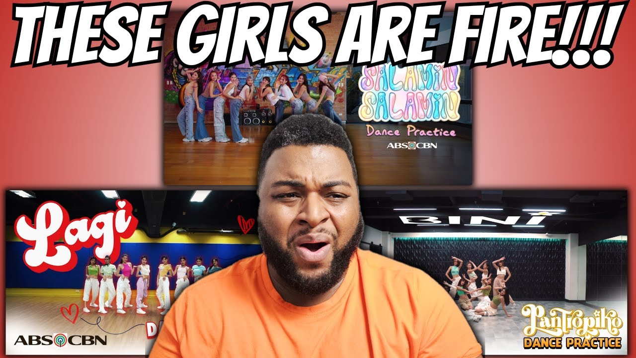 BINI | Lagi, Salamin Salamin, & Pantropiko Dance Practice Reaction!!!