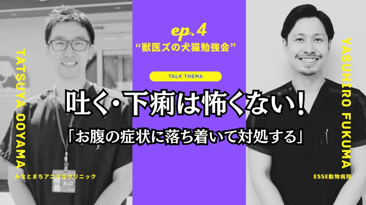 吐く・下痢は怖くない！