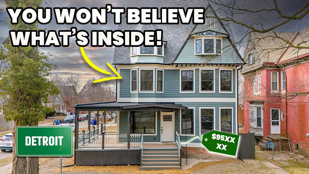 Inside Detroit's Rare Victorian Duplex with a Stunning Secret!