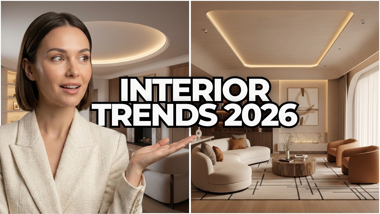 Top 20 Interior Design and Home Decor Trends 2026 | Modern Styles Every Home Will Copy
