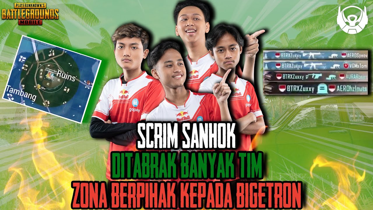 SCRIM MATCH TERGOKIL!!! ZONA BERPIHAK PADA ZUXXY, DITABRAK SEMUA SQUAD!!! - PUBG MOBILE INDONESIA