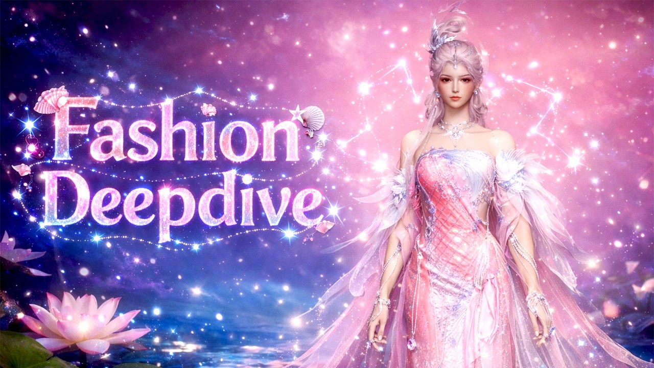 Fashion Deepdive Mermaid Weaving Dreams 灵鲛织梦 Outfit Female Where Winds meet Cosmetics  燕云十六声