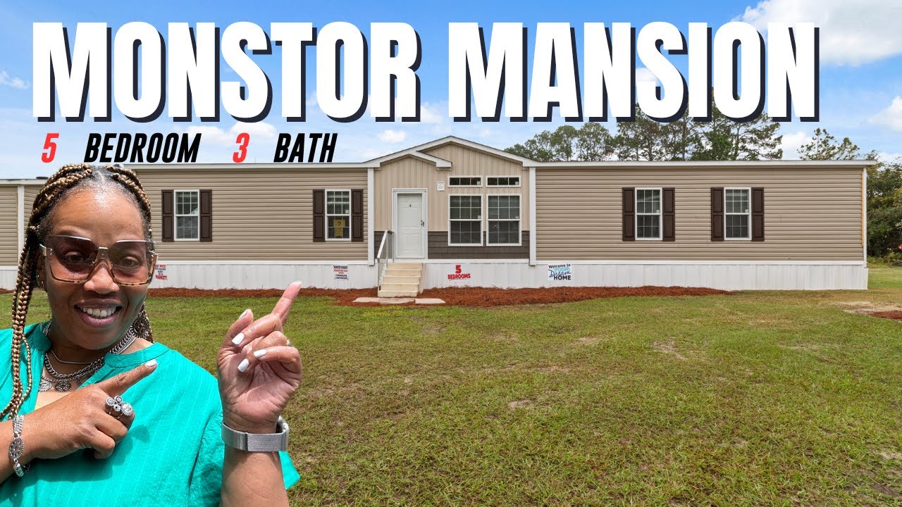 MONSTOR MANSION 5 BEDROOM 3 BATHS | Wayne Frier Homes Albany GA