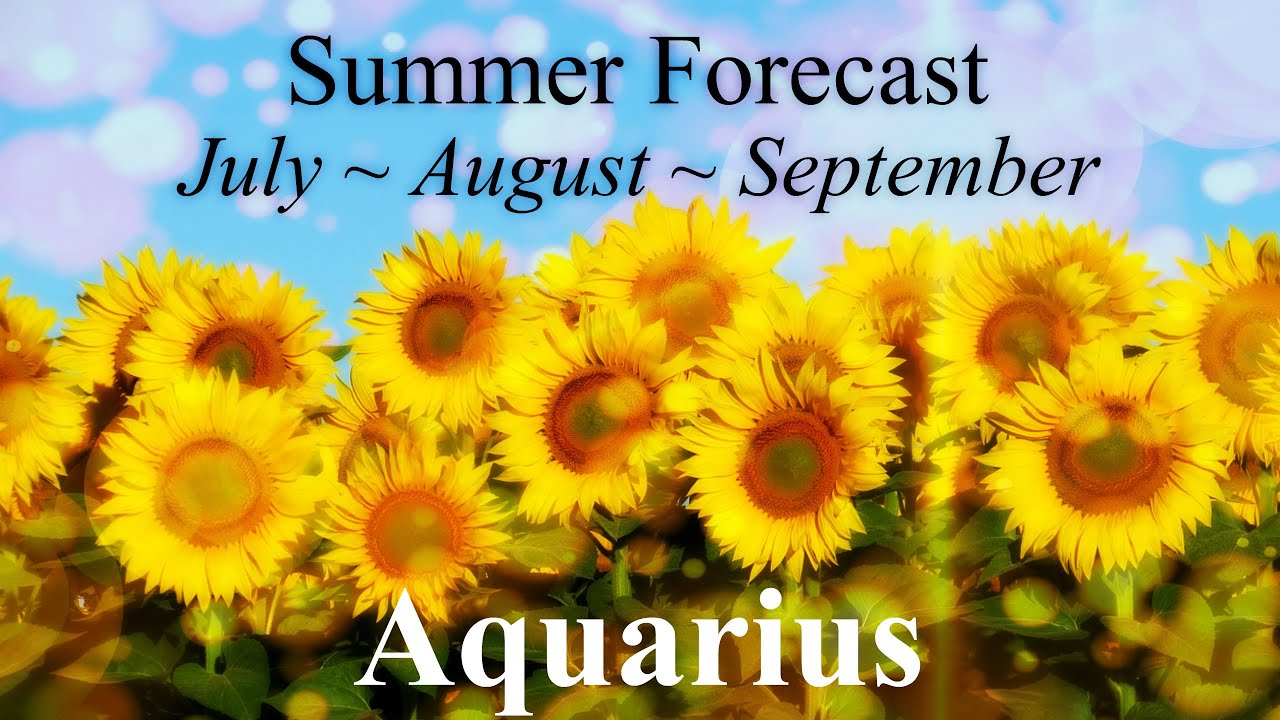 Aquarius **A Special New Beginning!** ~ Summer Forecast 2020