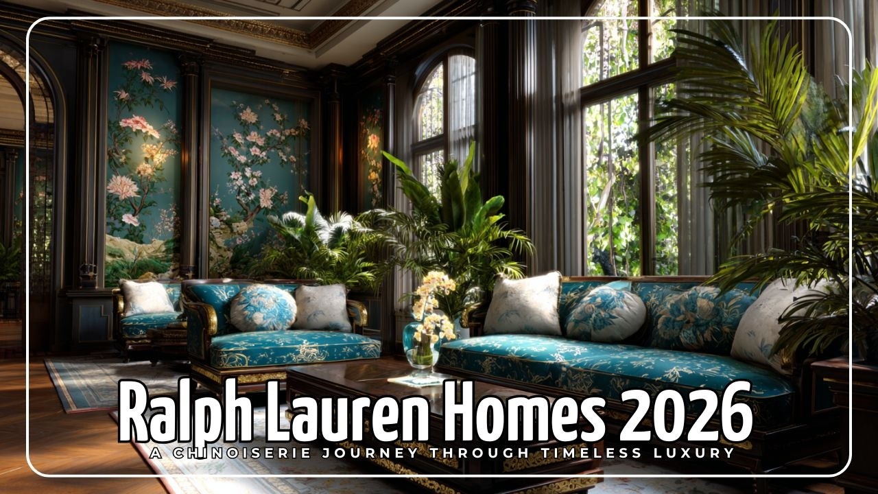 Ralph Lauren Homes 2026: Путешествие в стиле шинуазри сквозь вневременную роскошь 🏡