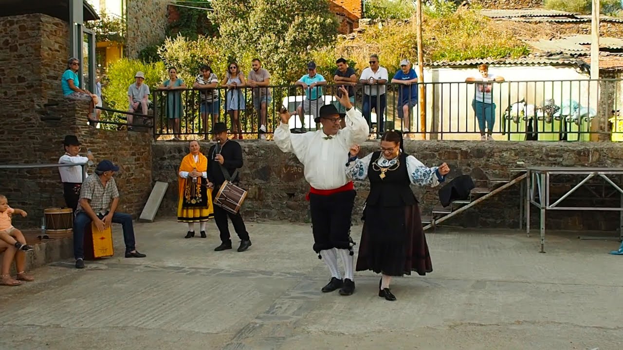 Fiestas de Rubiaco (Las Hurdes) Bailes tradicionales de Salamanca 20-08-23
