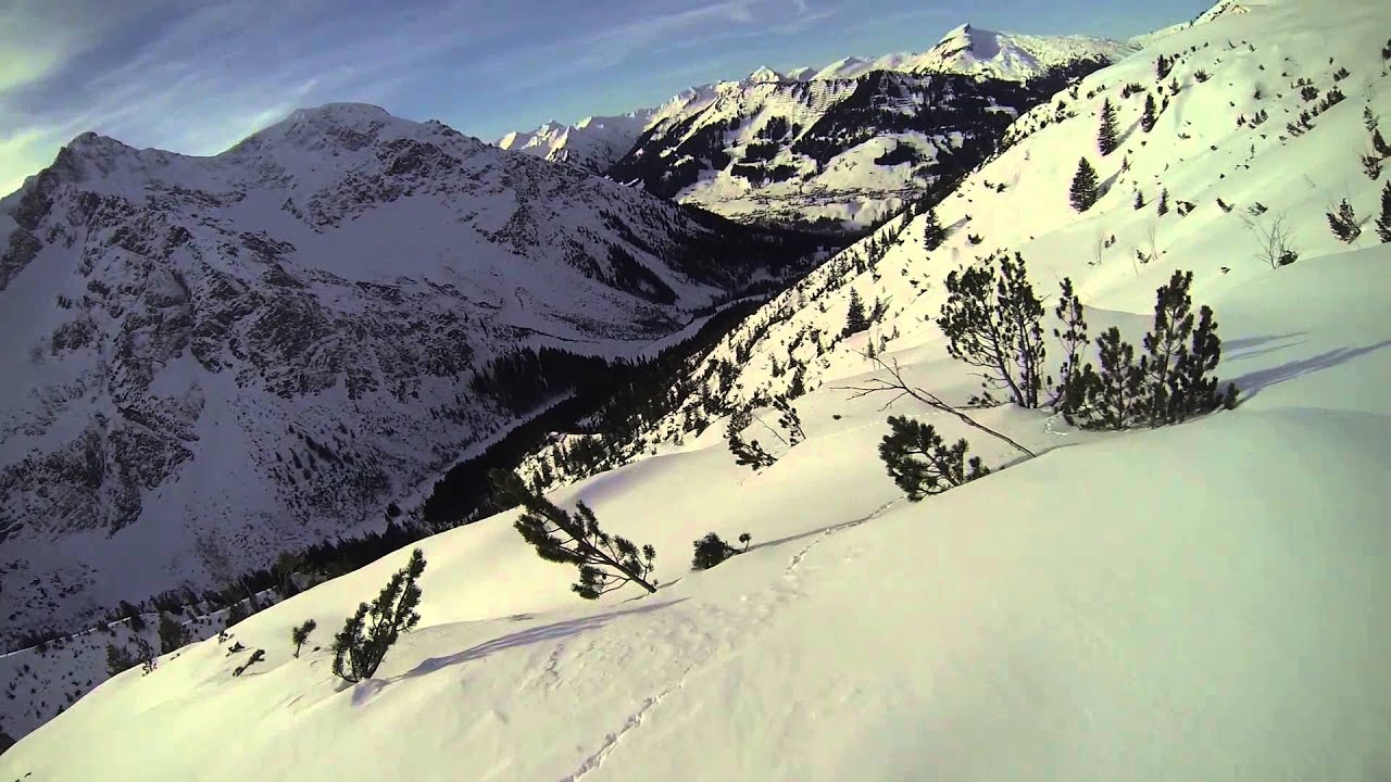 Kleinwalsertal Freeride Hochgehrenspitz- GoPro 3 Black Edition