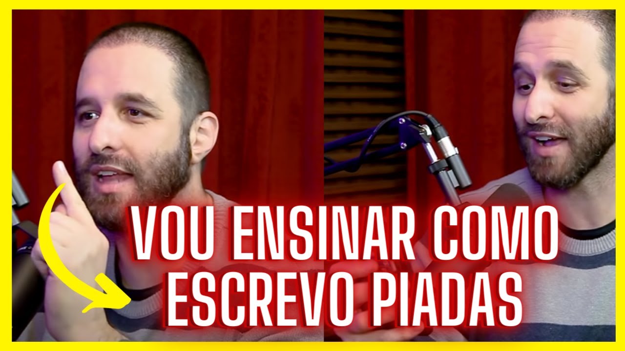 RAFINHA E MORGADO EXPLICAM COMO ESCREVER PIADAS | Rafinha Bastos Stand Up