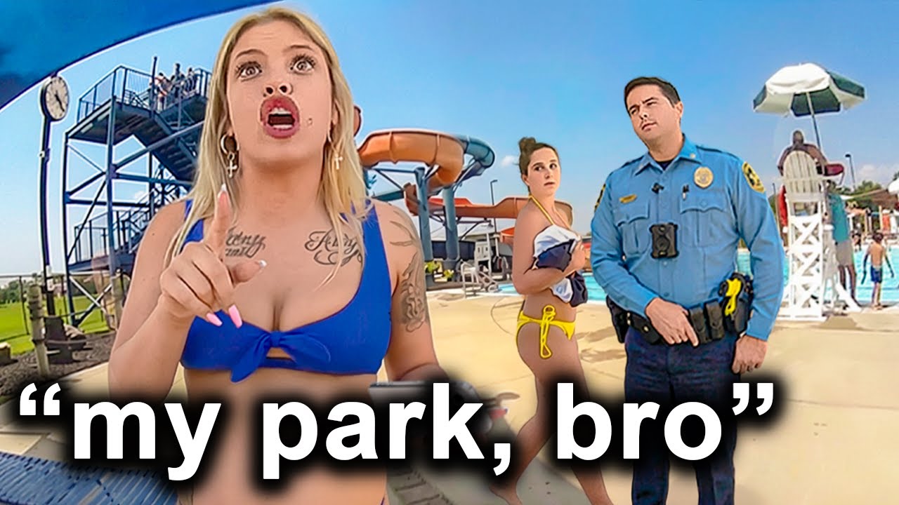 When Dumb Karens Get Arrested At Waterparks