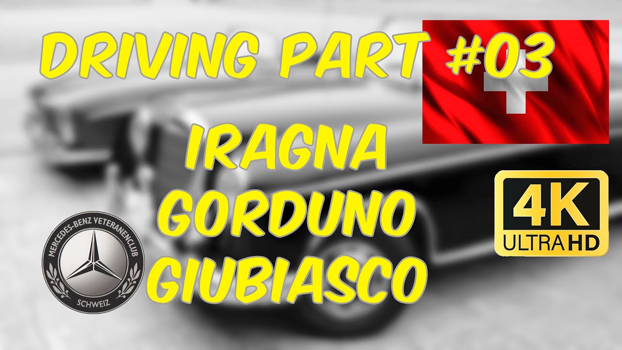 Driving Part #03_Iragna – Gorduno – Giubiasco in 4K UHD youtube.com/@besterstern666