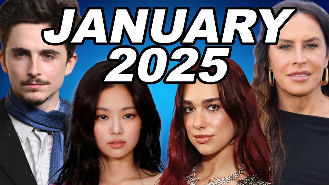 what you missed in january 2025 🗓️🏆🔥 (january 2025 pop culture recap)