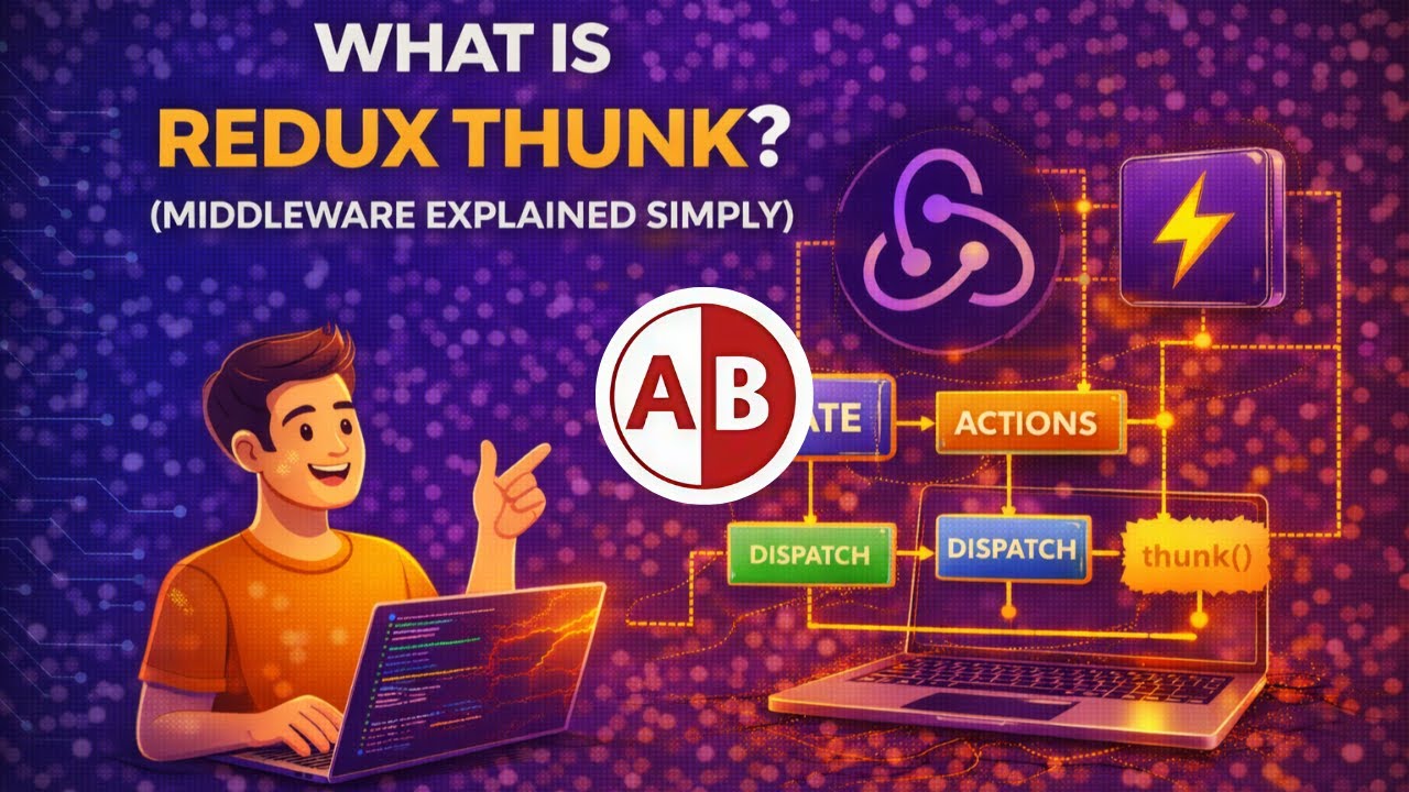 What is Redux Thunk? (Middleware Explained Simply)