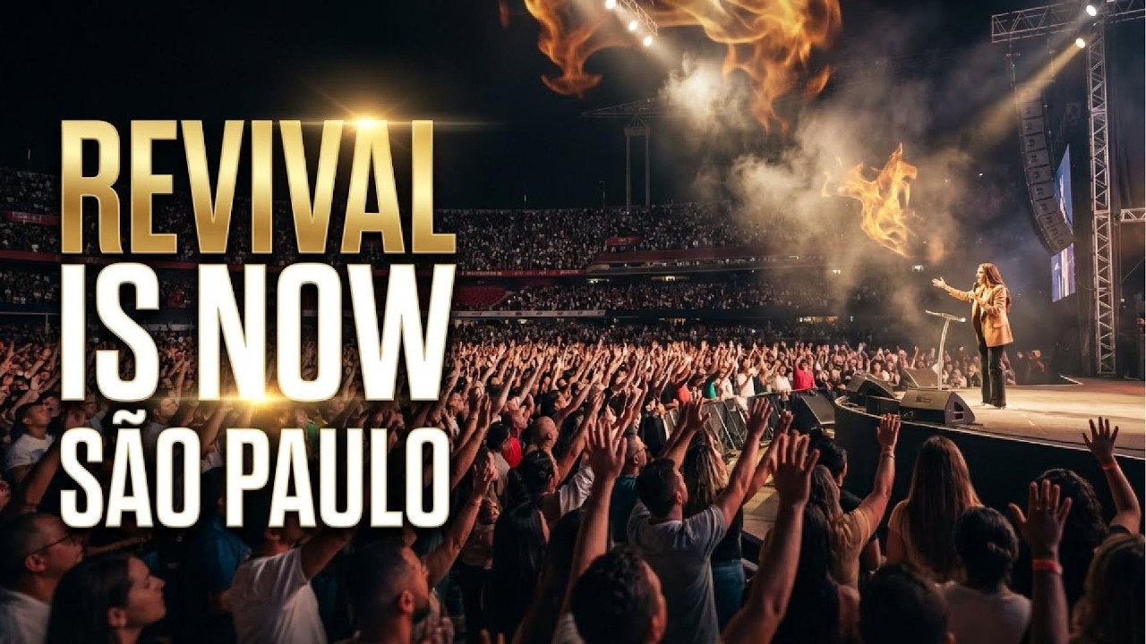 O AVIVAMENTO É AGORA | Apostle Kathryn Krick em São Paulo | CULTO COMPLETO NO ESTÁDIO